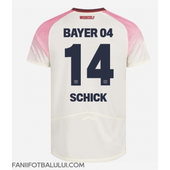 Bayer Leverkusen Patrik Schick #14 Tricou Fotbal Replică 2025-26 Barbati Deplasare